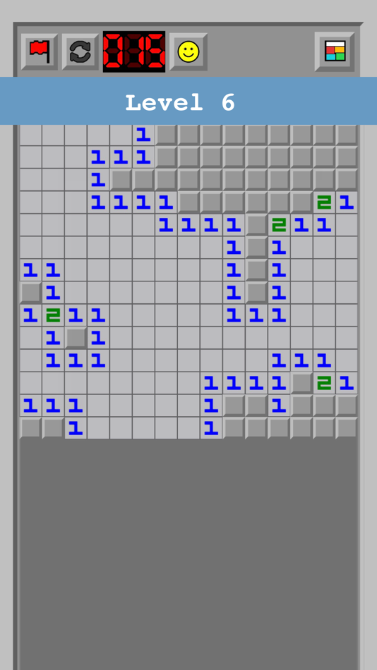#1. Classic Minesweeper by Levels (iOS) 由: CASUAL NINE SOCIEDAD LIMITADA