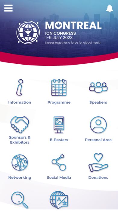 ICN Congress 2023 Screenshot