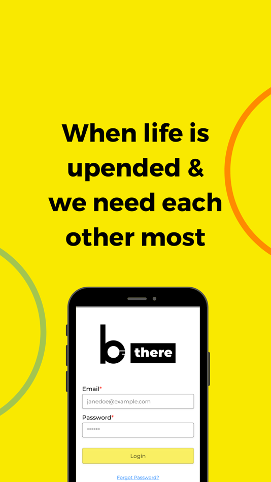 #1. b-there - connection & support (iOS) 由: b-present Foundation