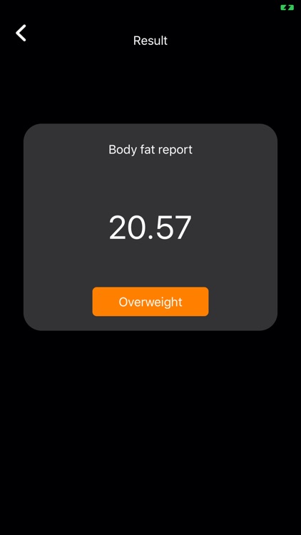 Calculation of body indicators