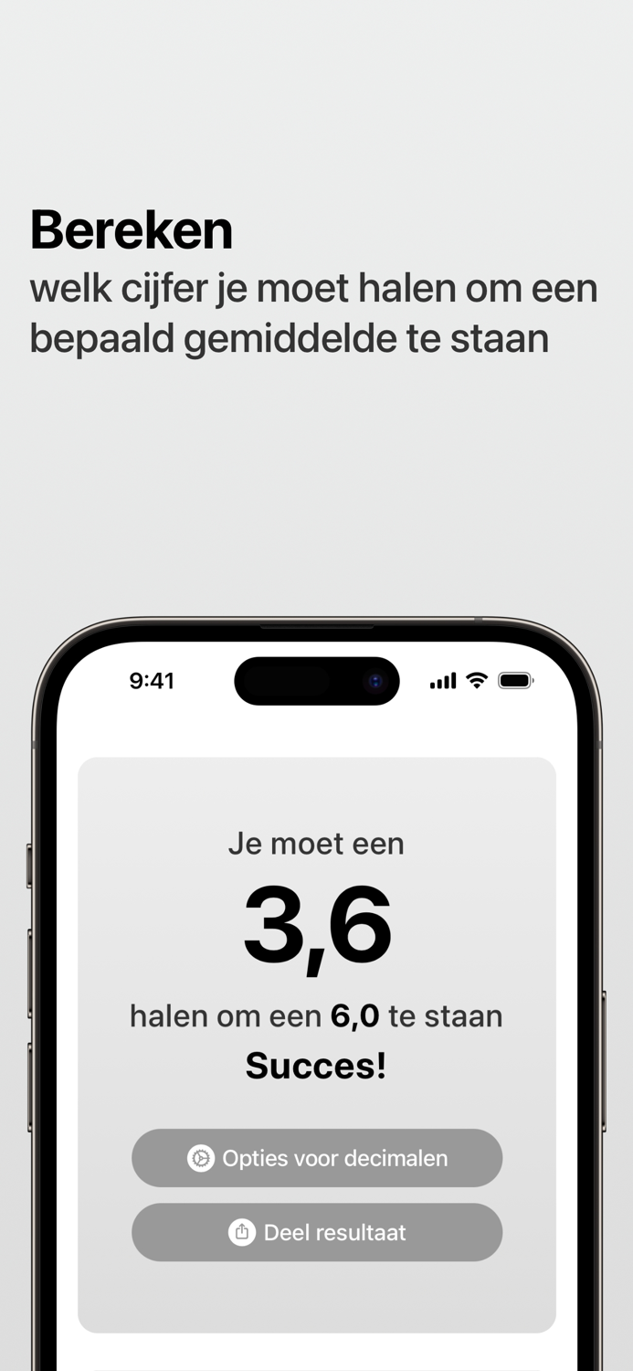 Welk Cijfer Moet Ik Halen