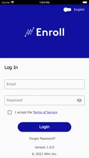 enroll app iphone screenshot 1