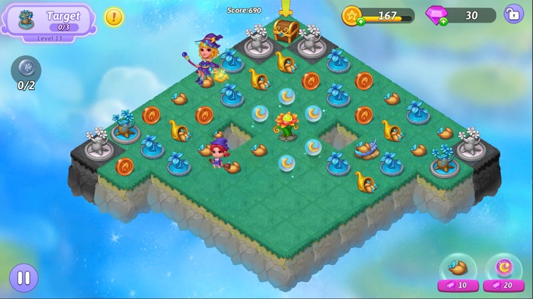 Merge Witches-Fun Puzzle Game