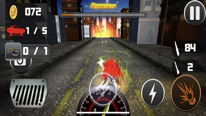 Ultimate Bike Attack in City