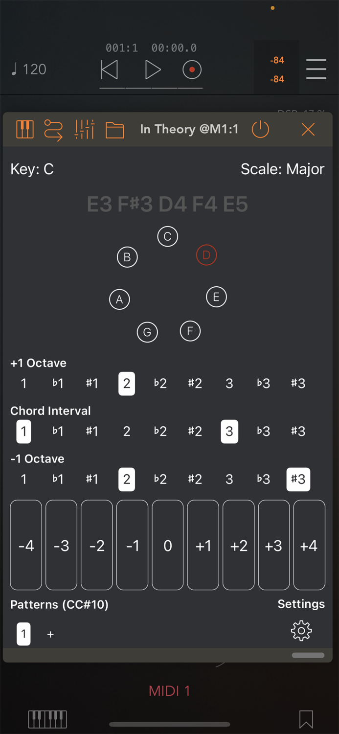 In Theory - Interval Keyboard