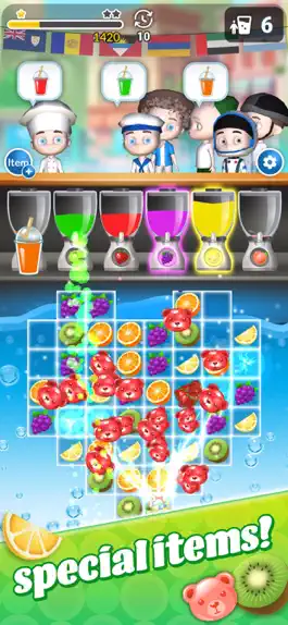 Game screenshot Match3: Fresh Juice Fever apk