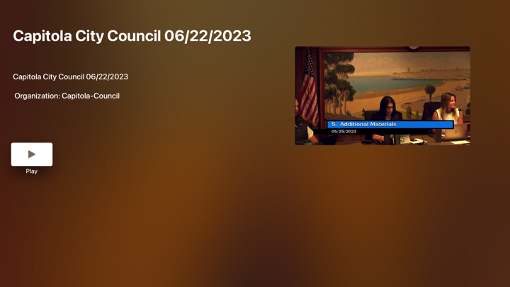 Screenshot #3 pour Community TV of Santa Cruz
