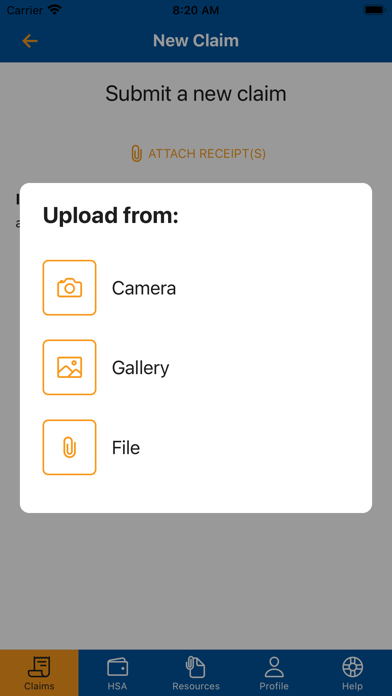 The Benefits Trust Claims App Screenshot
