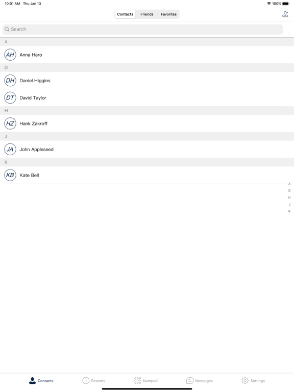 Screenshot #6 pour Contactfy