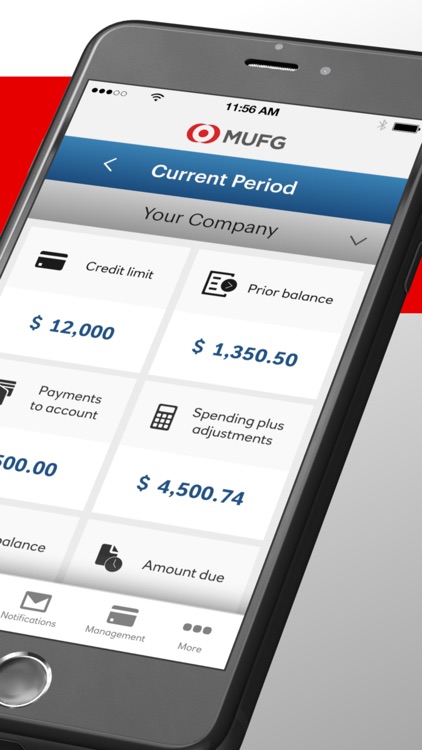 MUFG Bank Card Manager