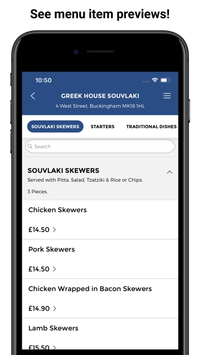 GREEK HOUSE SOUVLAKI Screenshot