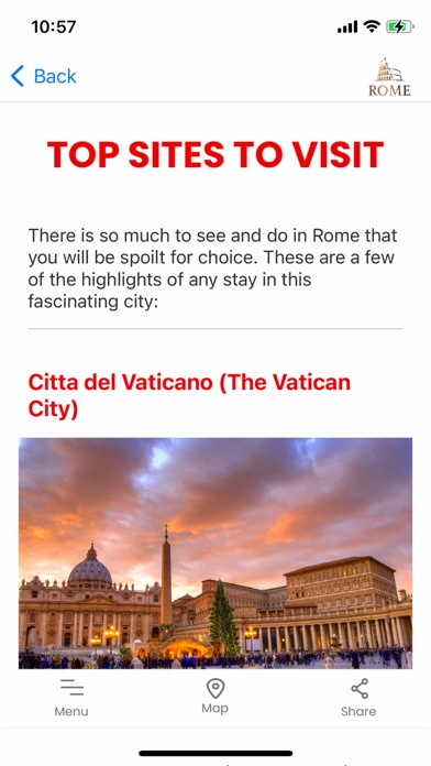 Rome.com Screenshot