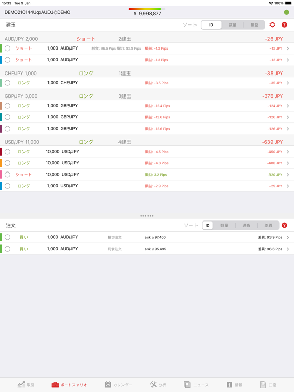 Screenshot #5 pour JForex Trader Japan for iPad