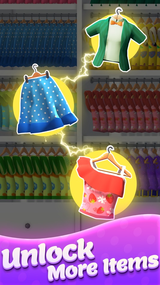 #2. Clothes Sort 3D (iOS) 由: StarBlaze CO.,LTD