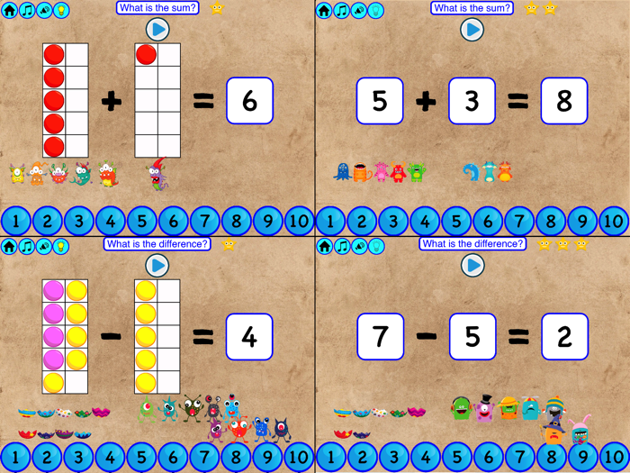 Preschool  Kindergarten Math