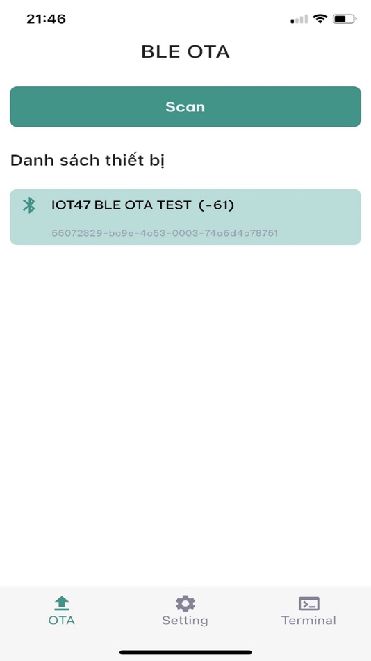 #1. BLE OTA (iOS) 由: VAN NGUYEN DAO