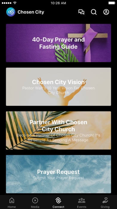 Chosen City Church Screenshot