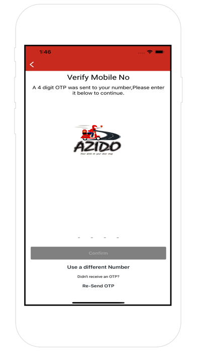 Azido Delivery Screenshot