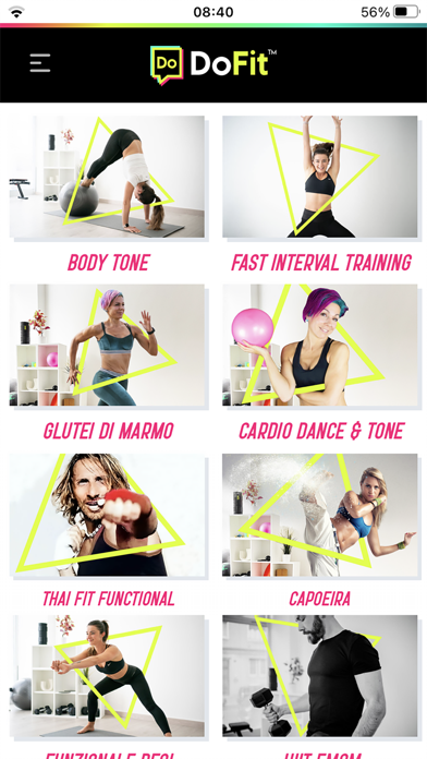 DoFit Allenamento & Nutrizione Screenshot