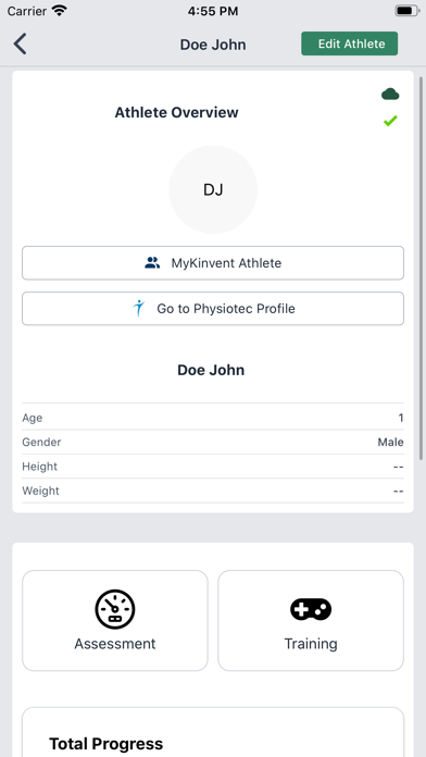 KINVENT Fitness Screenshot