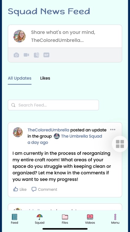 The Colored Umbrella