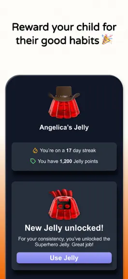 Game screenshot Jelly: Kids Daily Journal apk