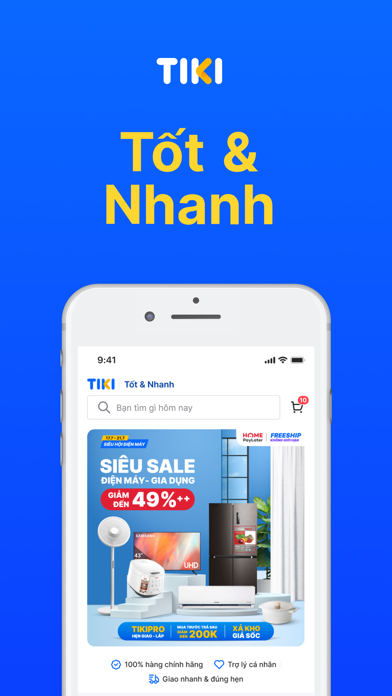 Screenshot #1 pour Tiki - Săn Sale Mọi Nơi