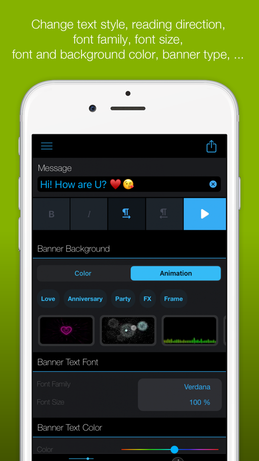 #2. LED Banner Pro (iOS) 由: Nico Schroeder