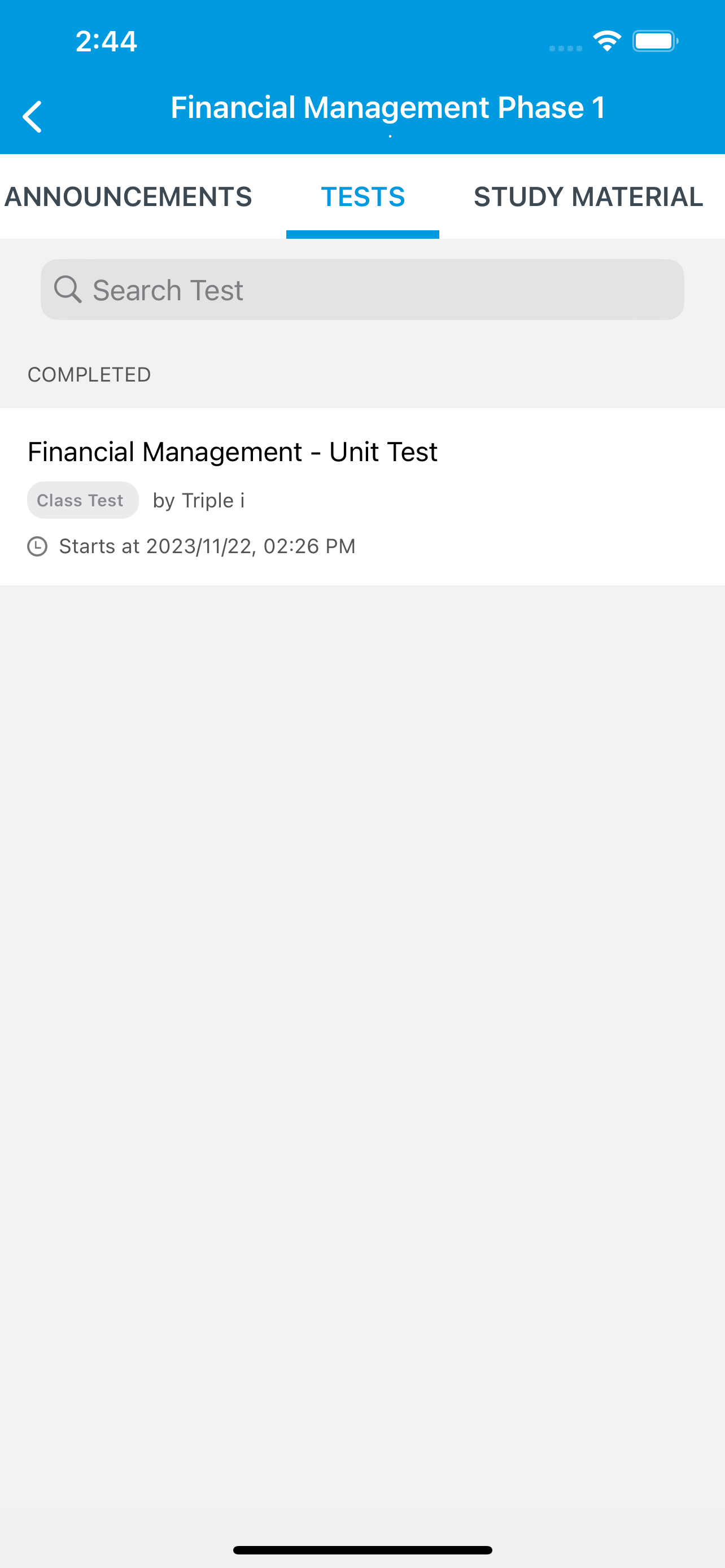 Triple i Learning App