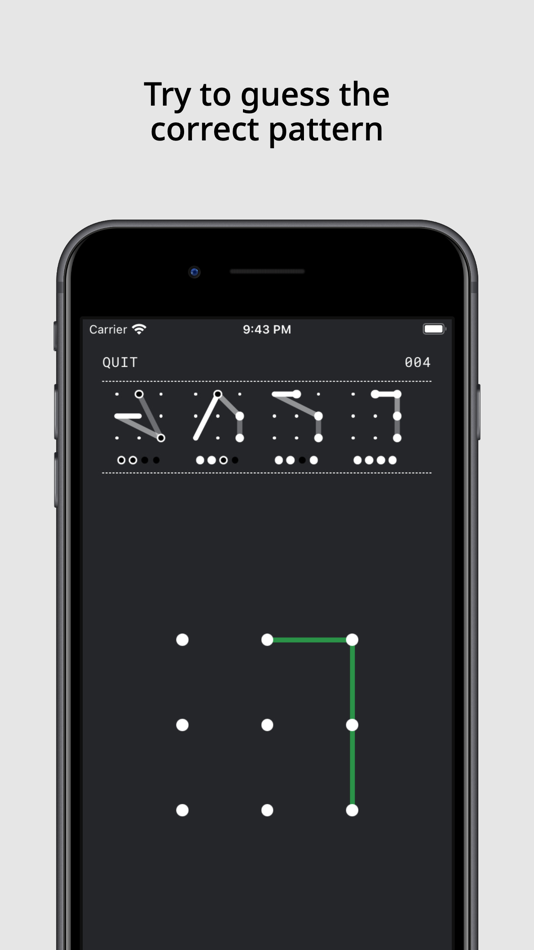 #2. Lock Breaker: Pattern Matching (iOS) By: Kanwar Abhijit Singh