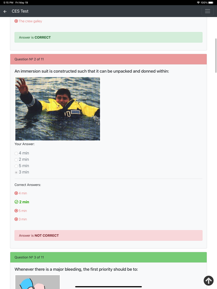 Chemical Tanker. Support CES