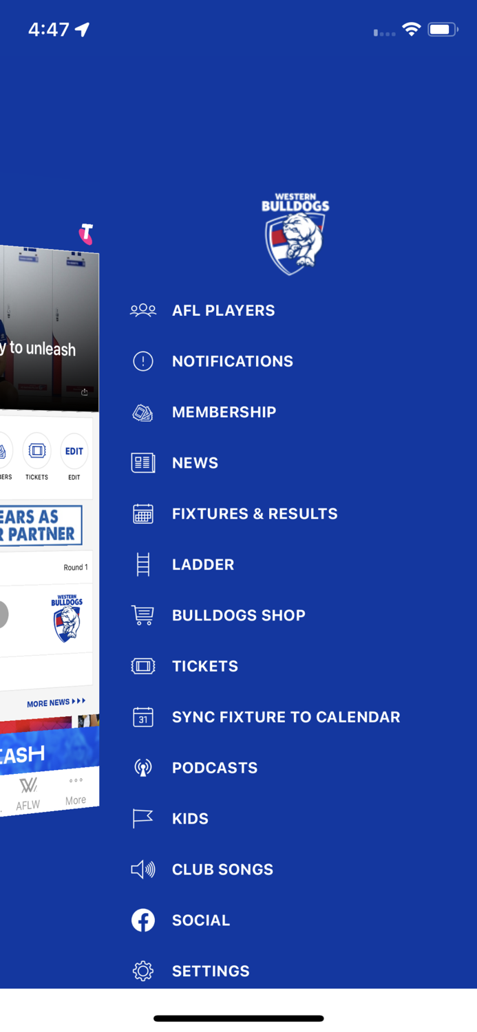 Western Bulldogs Official App
