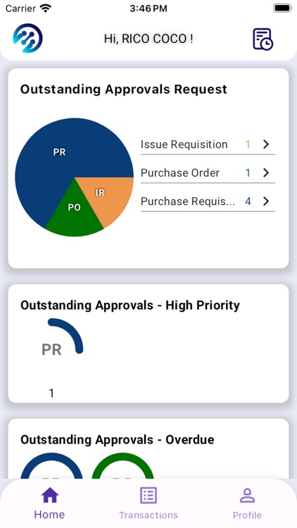 Ecorp Mobile Approvals