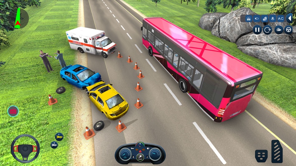 Highway Coach Bus Driving Sim - 1.4 - (iOS)