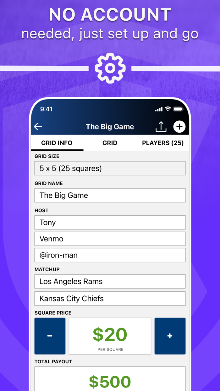 Grid Kings - Football Squares