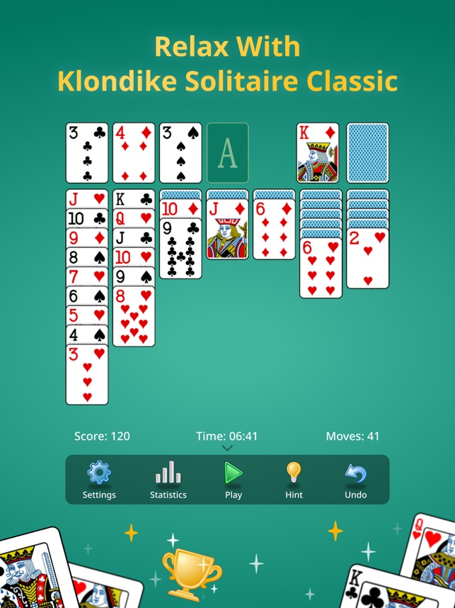 Classic Klondike Solitaire - Online Game - Play for Free