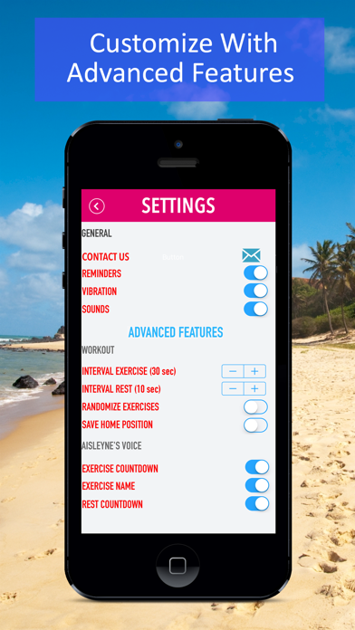Aisleyne 7 Min. Workouts Screenshot