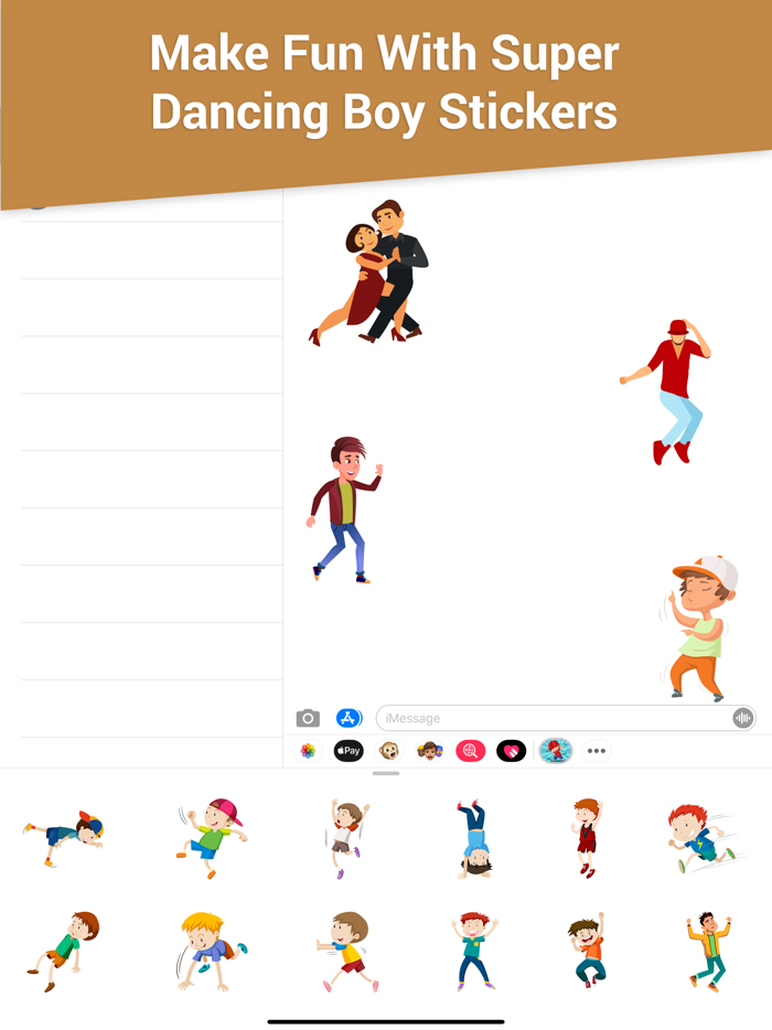 Super Dancing Boy Emojis
