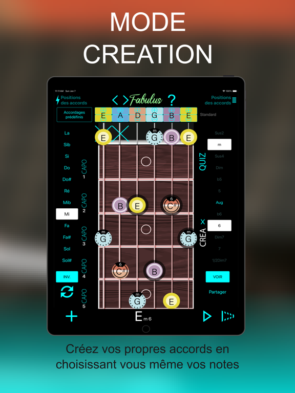 Screenshot #6 pour FABULUS Les Accords de Guitare