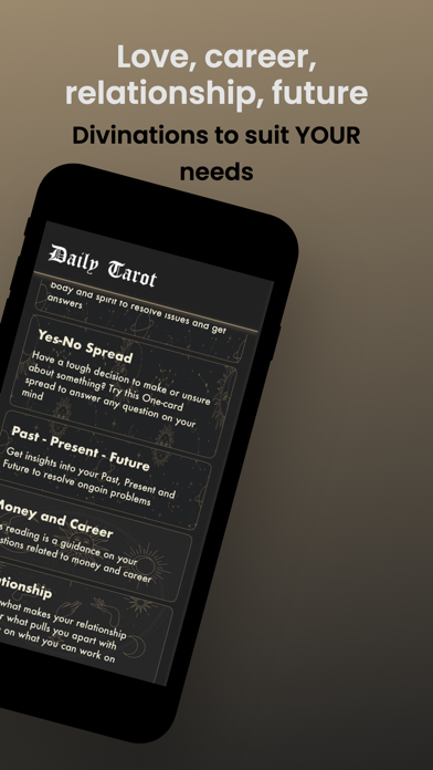 Daily Tarot Readings Screenshot