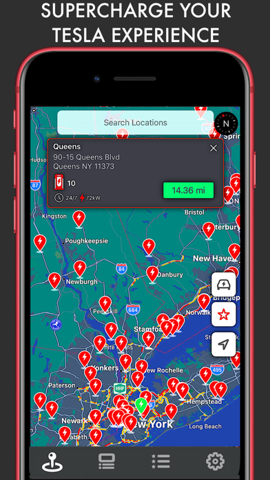 Supercharger for Tesla Screenshot