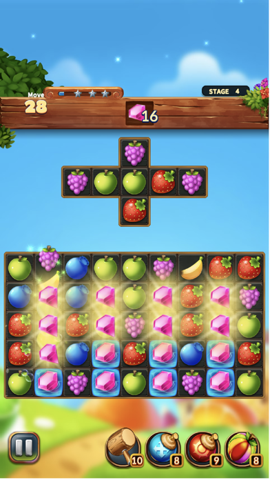 Fruits Fever - Match3 Screenshot