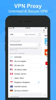 private browser - vpn proxy iphone screenshot 2