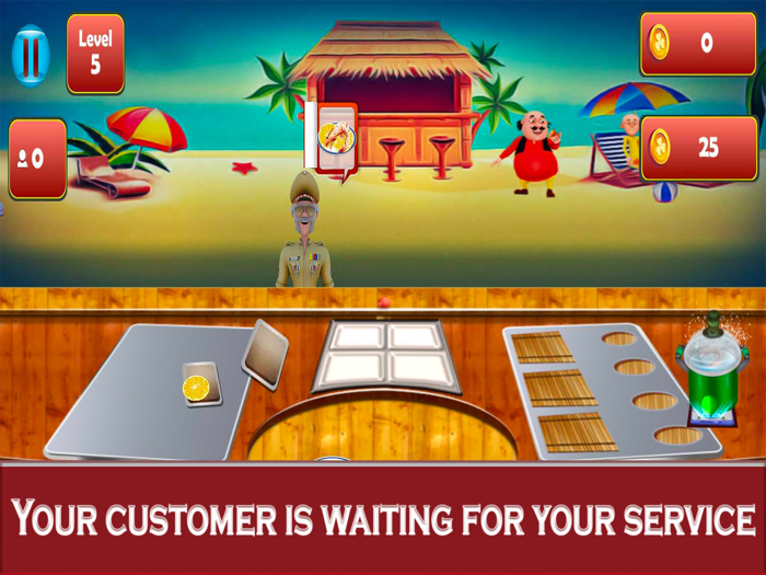 Motu Patlu Cooking Master Game