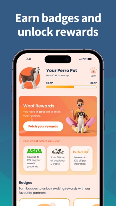 Perro: Dog Care & Rewards App Screenshot