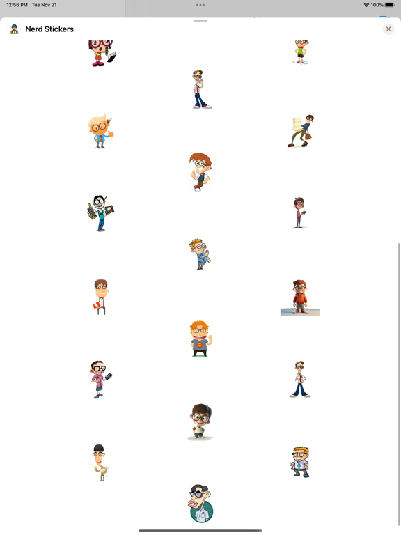 Screenshot #5 pour Nerd Stickers