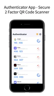 authenticator application 2fa iphone screenshot 1