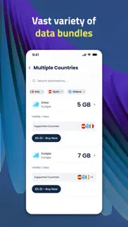 monty esim: travel & connect iphone screenshot 2