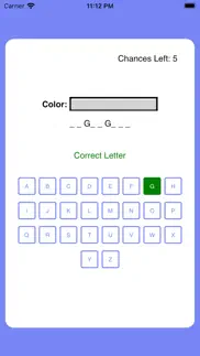 color quiz puzzle game iphone screenshot 2