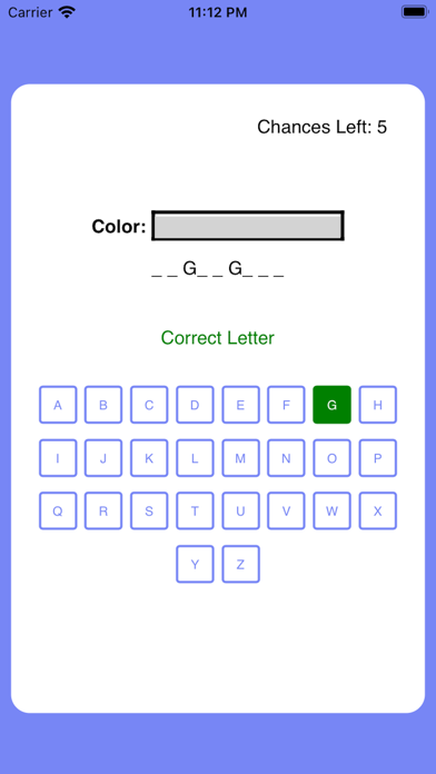 Screenshot #2 pour Color Quiz Puzzle Game